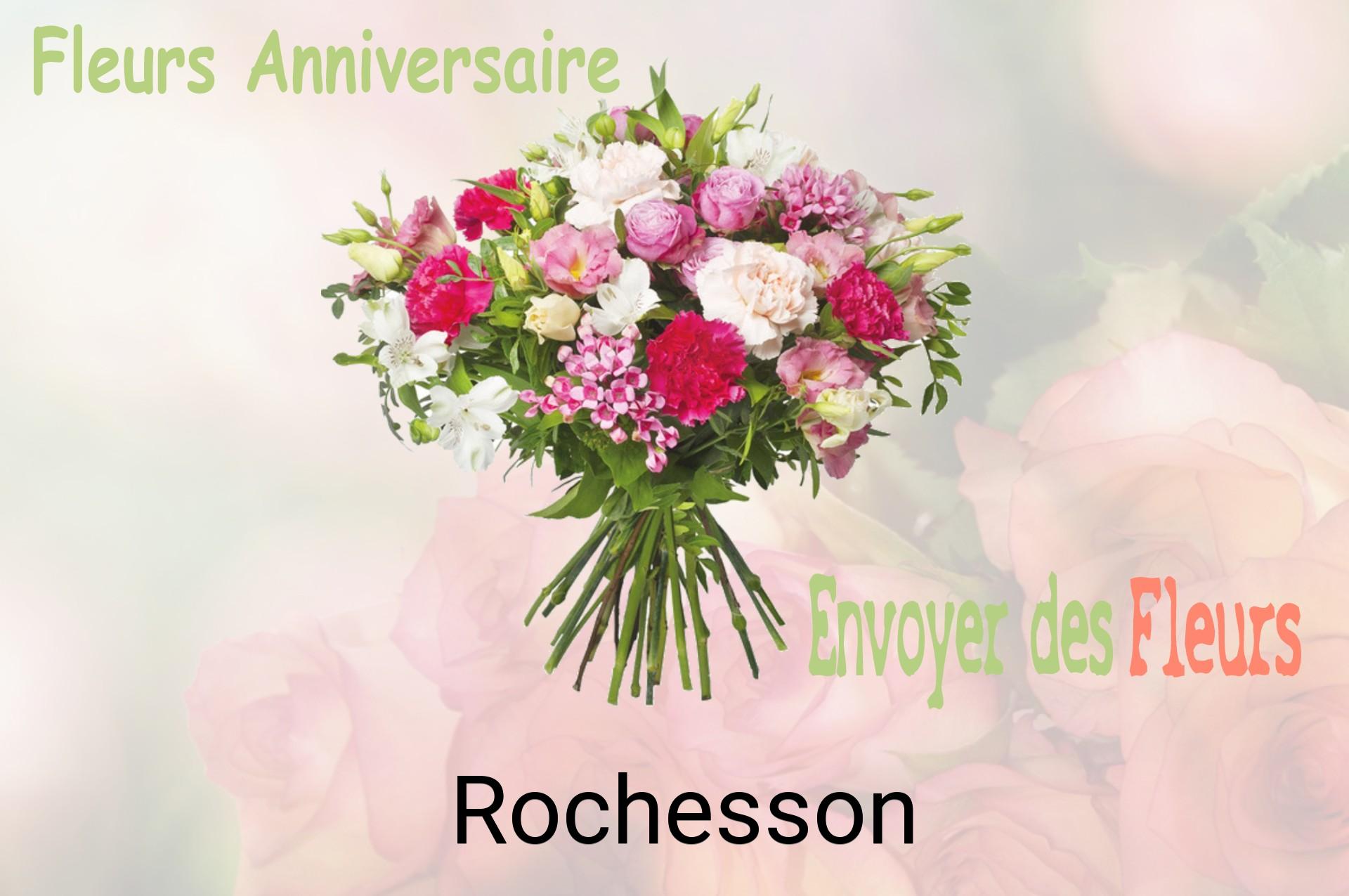 Bouquet de fleurs d’anniversaire livré à Rochesson