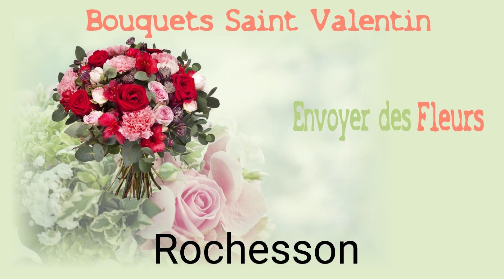 Roses de Saint-Valentin livrées à Rochesson